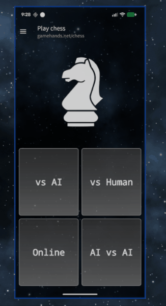 Chess H5: how to view stats